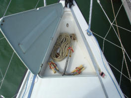 New Anchor Locker Fittings - 13th July 2007